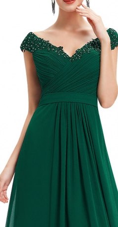 Rochie de seara Margot JRV Green din magazinul online de rochii de seara JRV.ro