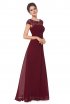 ROCHII DE SEARA - Rochie eleganta Wendy Burgundi Rochie eleganta Wendy Burgundi