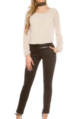 COLECTIA SALOPETE - Salopeta Mika Beige Salopeta Mika Beige - Magazin online haine de dama Fashion