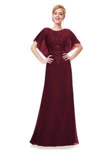 ROCHII DE SEARA - Rochie de seara Anemona JRV Burgundi Rochie de seara Anemona JRV Burgundi